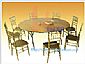 chivari chairs & banquet folding table